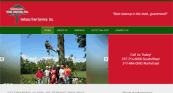 Desktop Screenshot of indianatreeservice.com